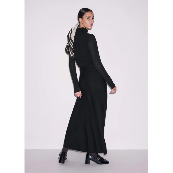 Stretch Merino – luxury British Black in Me and Em exclusively at Luxury Shoes 