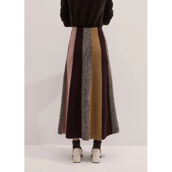 Me + Em A-Line Knit Maxi Skirt