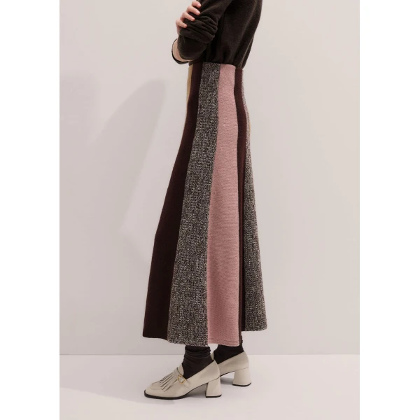 Merino + Cashmere – luxury British Red in Me and Em exclusively at Luxury Shoes 