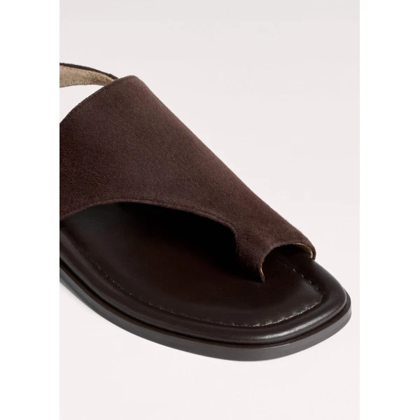 Italian Suede – luxury British Brown in Me and Em exclusively at Luxury Shoes 