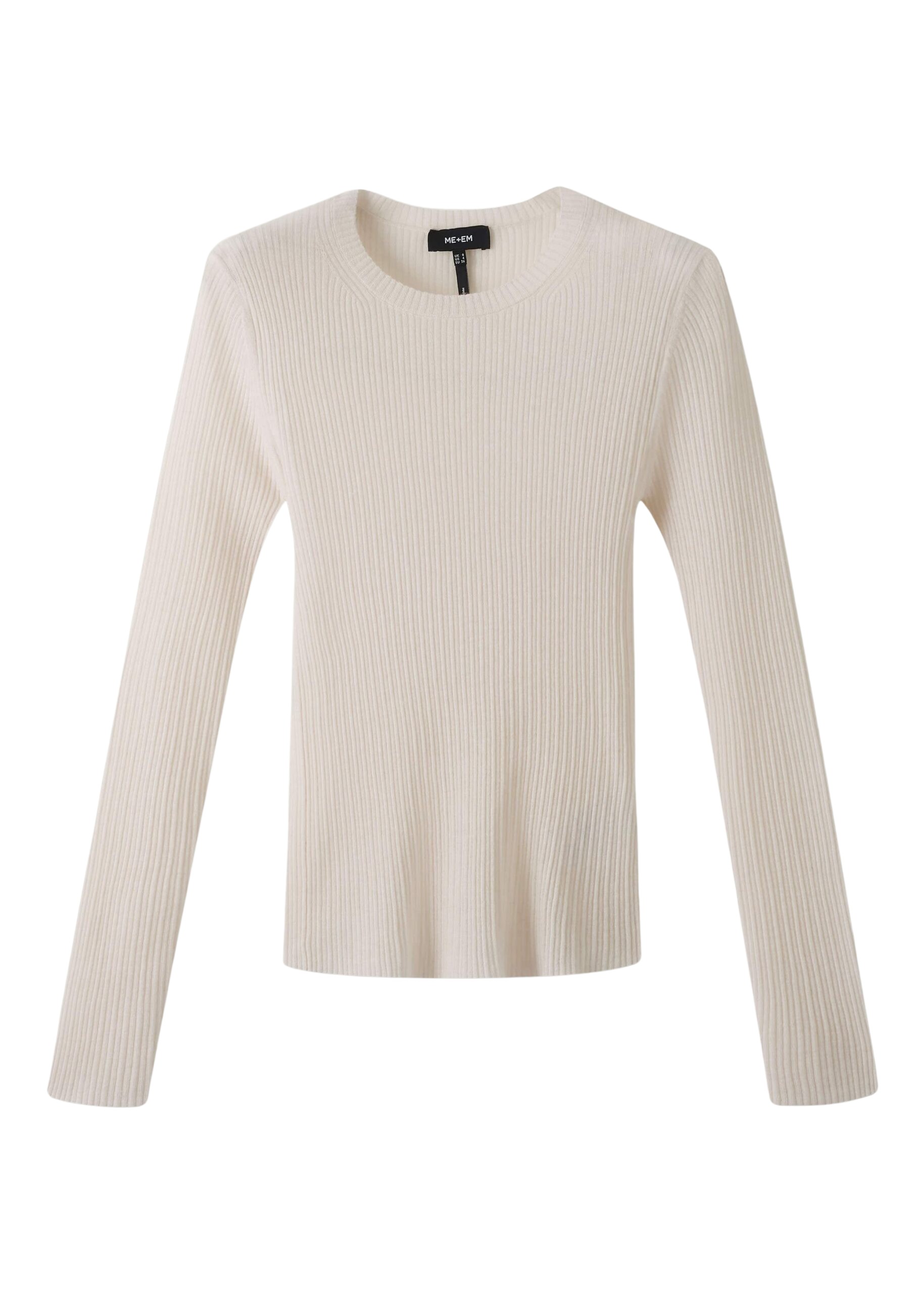 Me and Em Barely There Sweater
Merino + Cashmere Knit