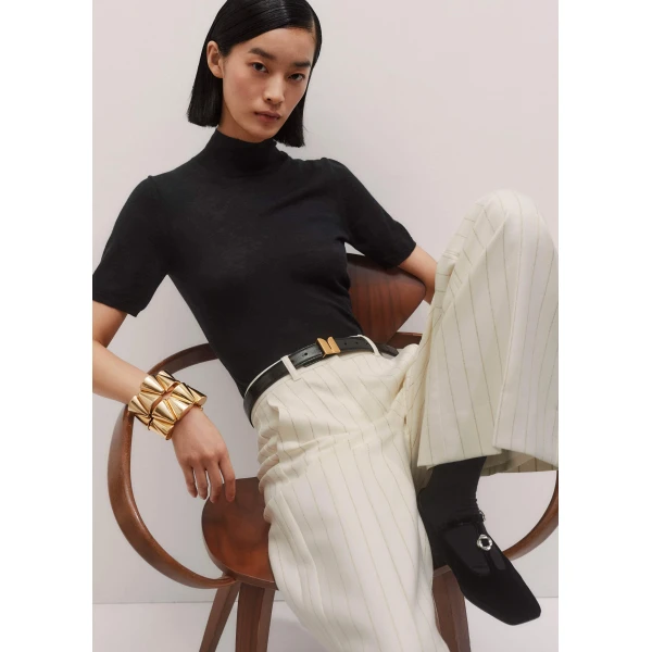 Me and Em Barely There Tee
Merino + Cashmere Top, view 5