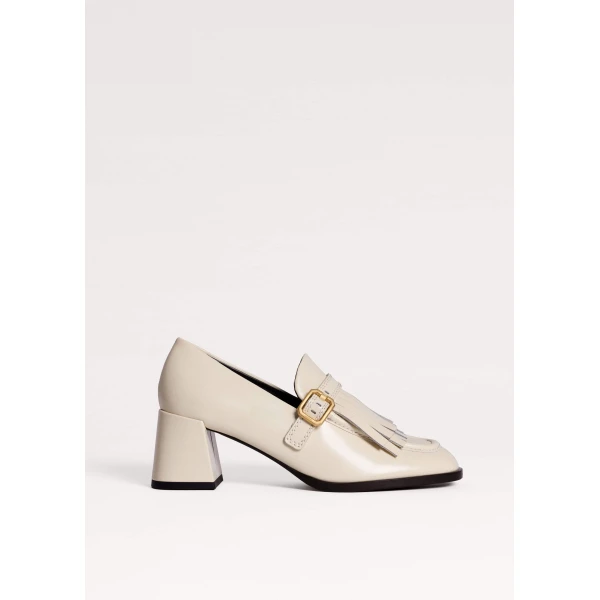 Italian Leather – luxury British Ivory in Me and Em exclusively at Luxury Shoes 