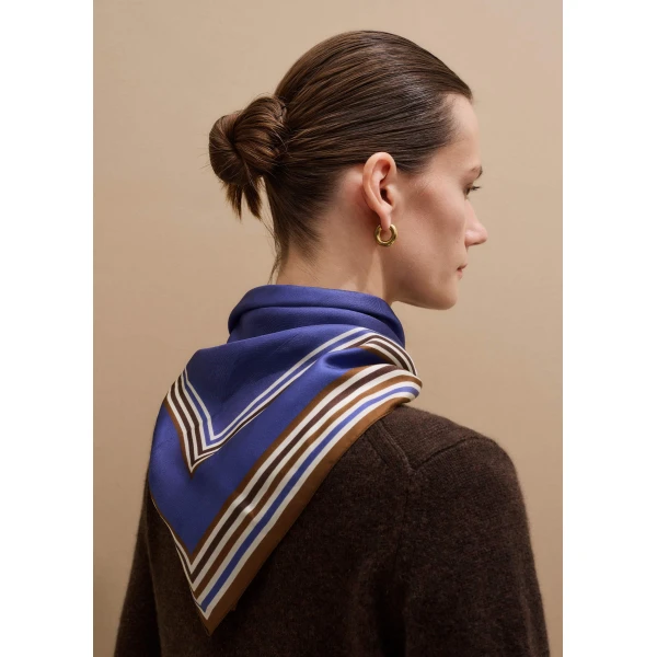Me + Em Border Scarf