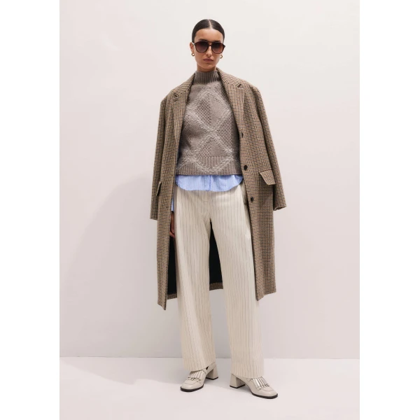 Fluid Bouclé – luxury British Ivory in Me and Em exclusively at Luxury Shoes 