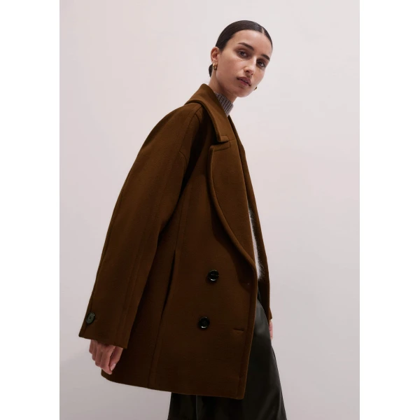 Italian Wool – luxury British Brown in Me and Em exclusively at Luxury Shoes 