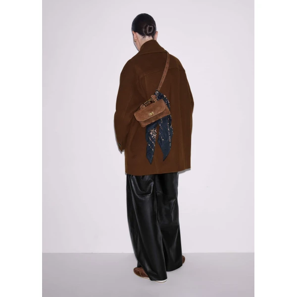 Italian Wool – luxury British Brown in Me and Em exclusively at Luxury Shoes 