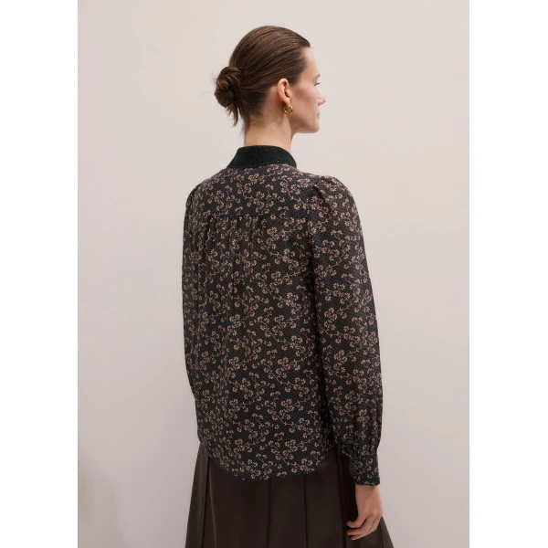 Cotton + Silk – luxury British Black in Me and Em exclusively at Luxury Shoes 