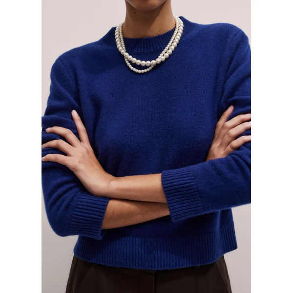 Cashmere – luxury British Blue in Me and Em exclusively at Luxury Shoes 