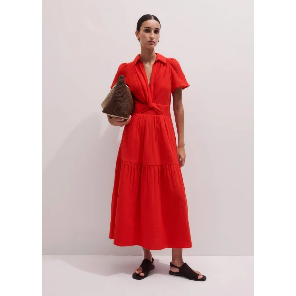 Me and Em Fit + Flare Maxi Dress
