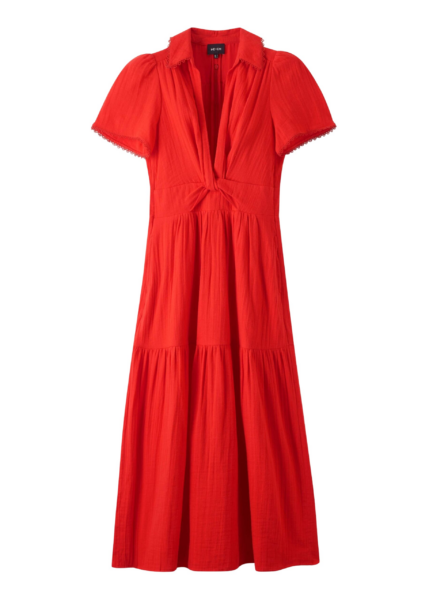 Me and Em Fit + Flare Maxi Dress