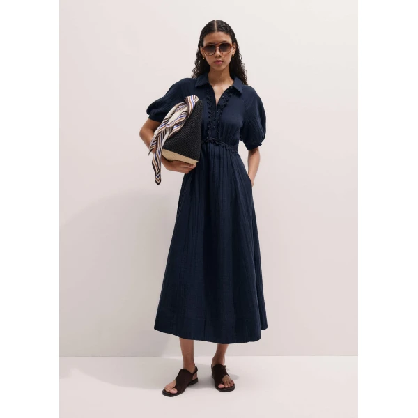 Me and Em Fit + Flare Midi Dress