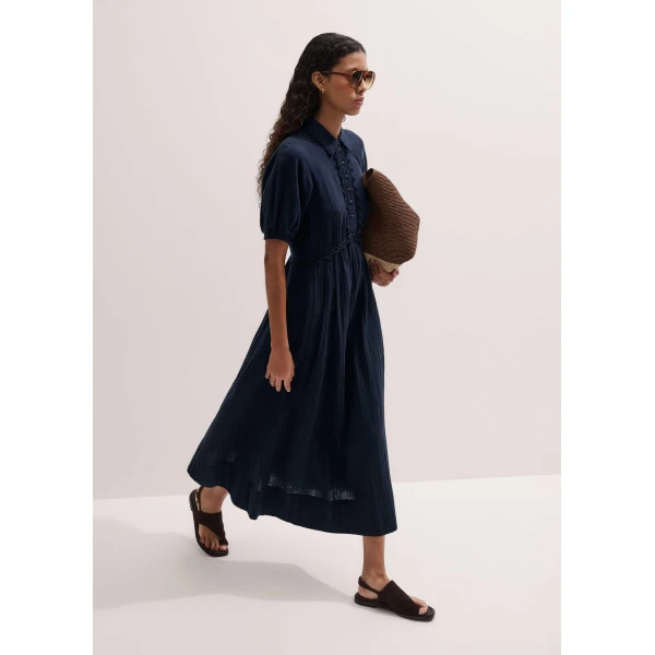 Me + Em Fit + Flare Midi Dress