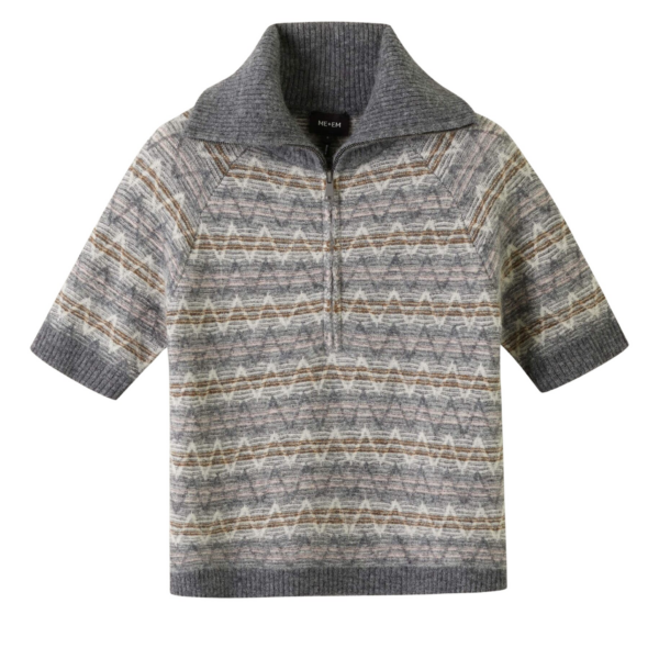 Me and Em Half Zip Knit Tee
Alpaca Blend