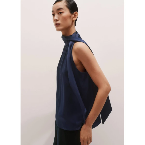 Me + Em Halterneck Top + Tie