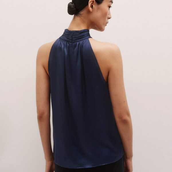 Me and Em Halterneck Top + Tie
Silk Satin, view 4