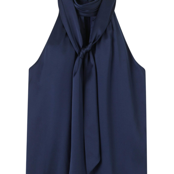 Me and Em Halterneck Top + Tie
Silk Satin