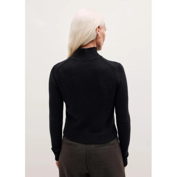 Cashmere – luxury British Black in Me and Em exclusively at Luxury Shoes 