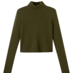 Me and Em High Neck Crop Sweater