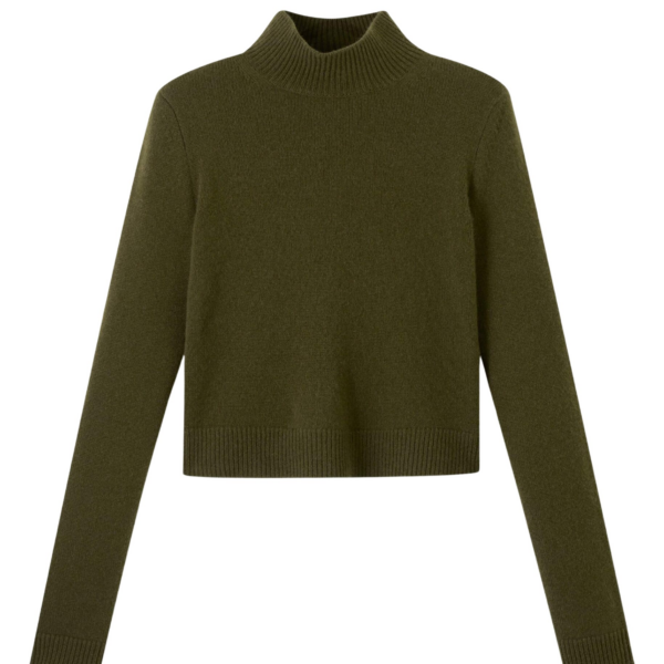 Me and Em High Neck Crop Sweater