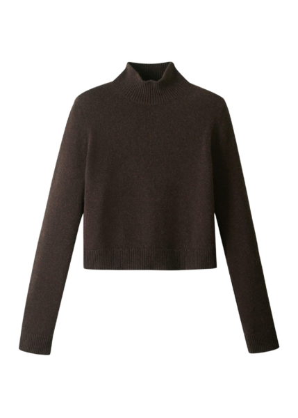 Me and Em High Neck Crop Sweater