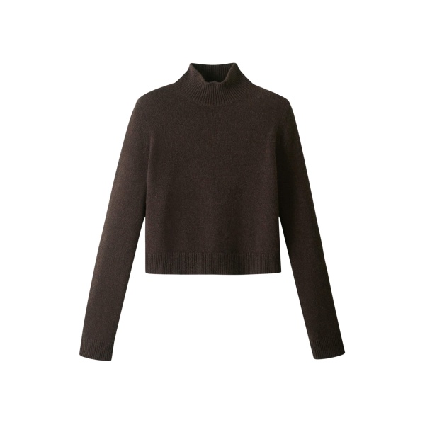 Me and Em High Neck Crop Sweater
