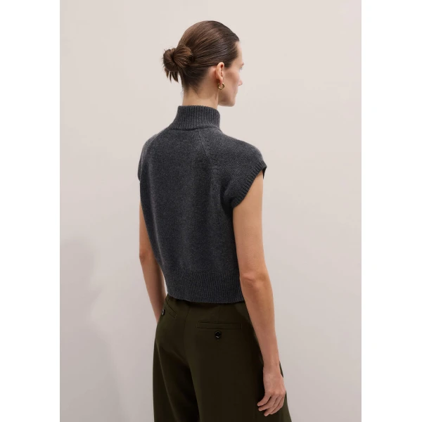 Merino + Cashmere – luxury British Grey in Me and Em exclusively at Luxury Shoes 