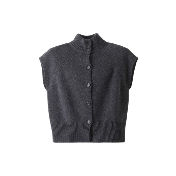Me and Em High Neck Relaxed Vest