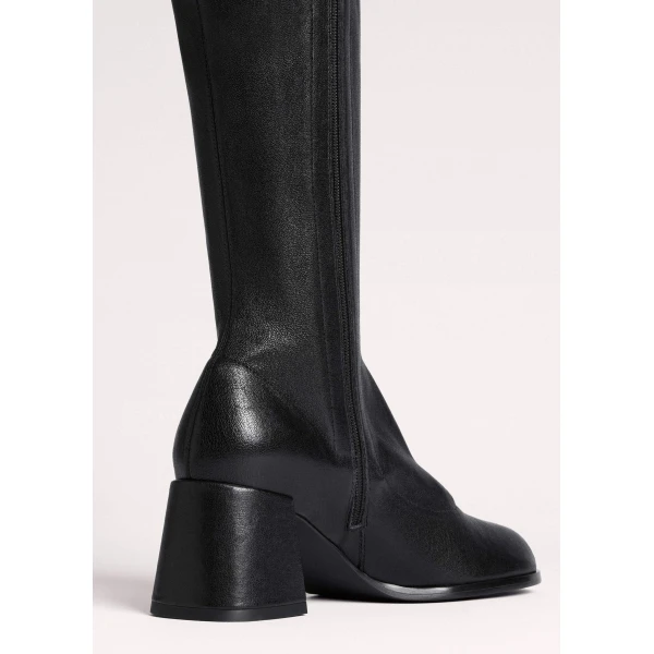 Italian Leather – luxury British Black in Me and Em exclusively at Luxury Shoes 