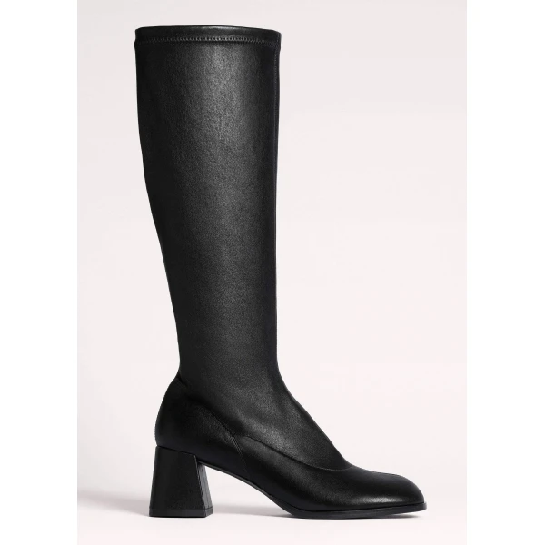 Italian Leather – luxury British Black in Me and Em exclusively at Luxury Shoes 