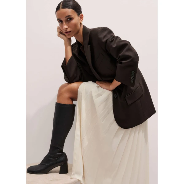 Italian Leather – luxury British Black in Me and Em exclusively at Luxury Shoes 