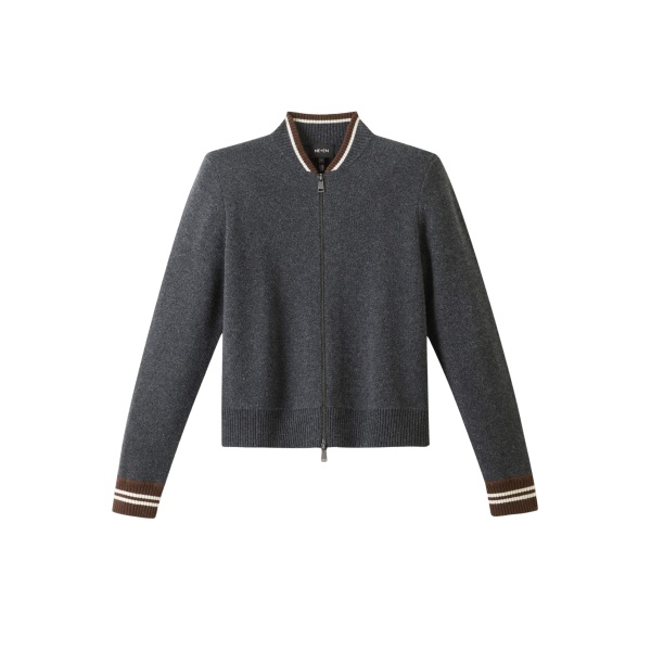 Me and Em Knit Bomber Jacket