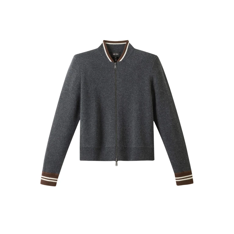 Me and Em Knit Bomber Jacket
