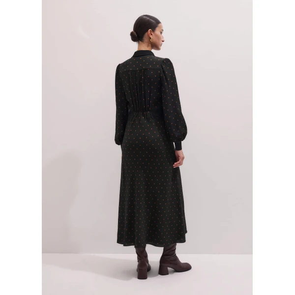 Me + Em Lace Trim Maxi Dress