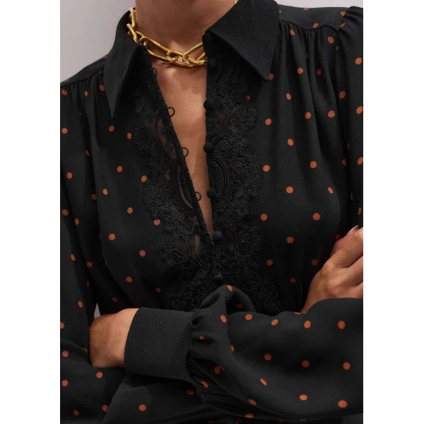 Fluid Crepe – luxury British Black in Me and Em exclusively at Luxury Shoes 
