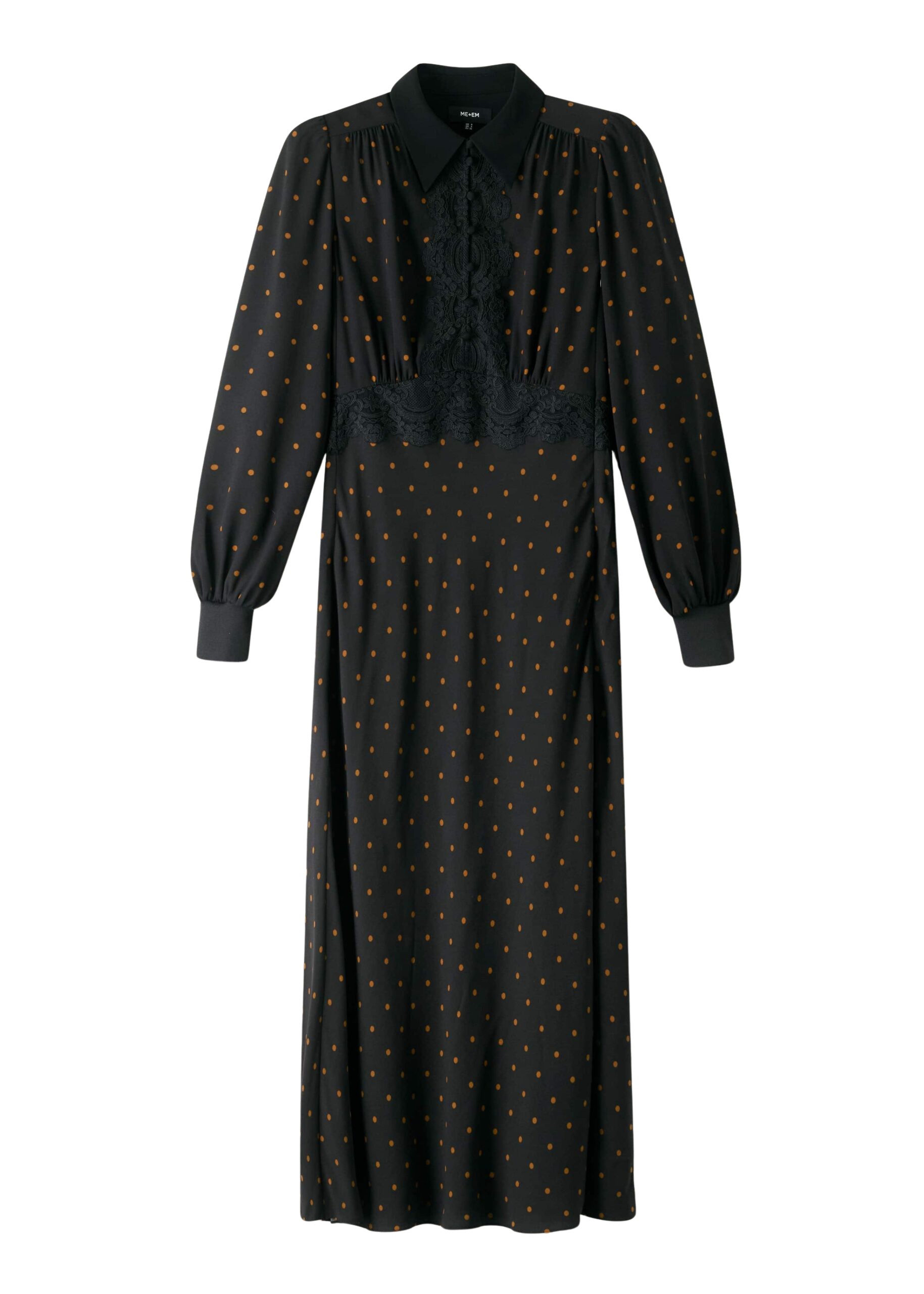 Me and Em Lace Trim Maxi Dress
Fluid Crepe Dress