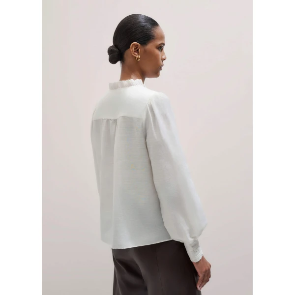 Cotton + Silk – luxury British Ivory in Me and Em exclusively at Luxury Shoes 