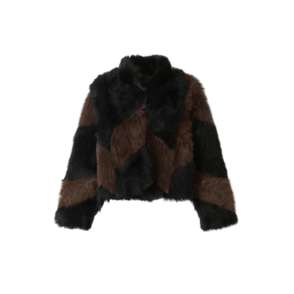 Me and Em Luxe Patchwork Coat