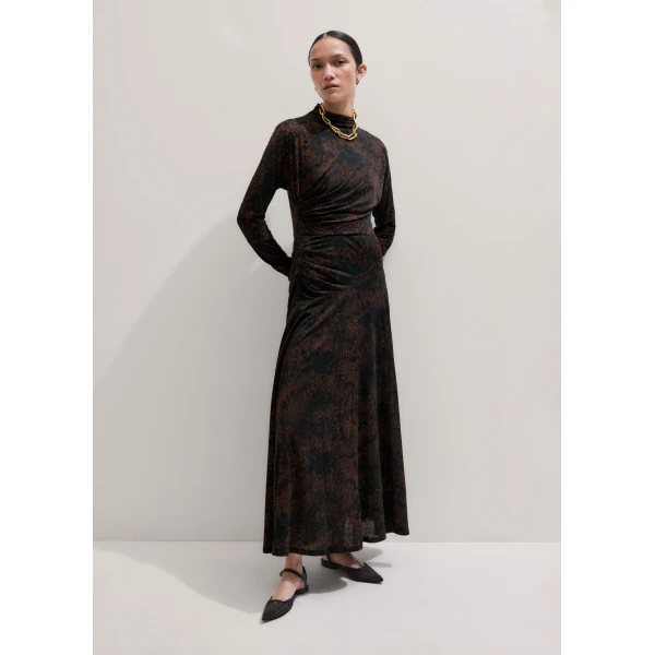 Brushed Jersey – luxury British Brown in Me and Em exclusively at Luxury Shoes 