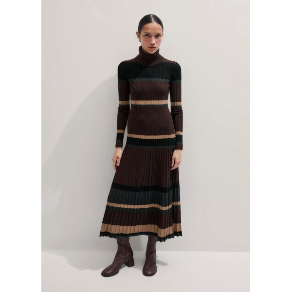 Stretch Merino – luxury British Brown in Me and Em exclusively at Luxury Shoes 