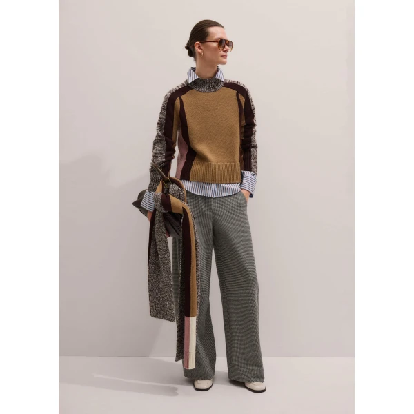 Merino + Cashmere – luxury British Multicolour in Me and Em exclusively at Luxury Shoes 