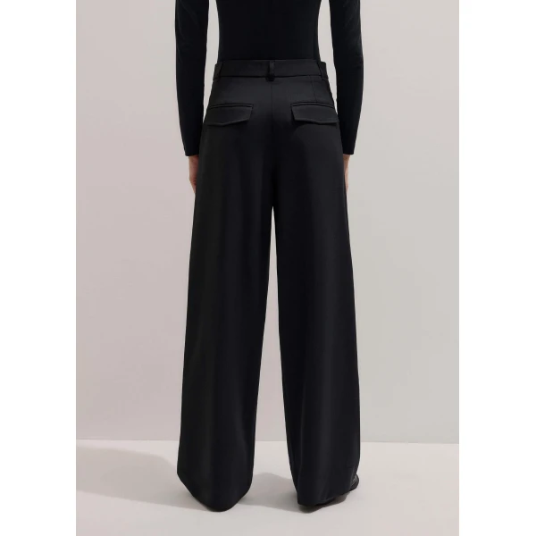 Wool Tailoring – luxury British Black in Me and Em exclusively at Luxury Shoes 