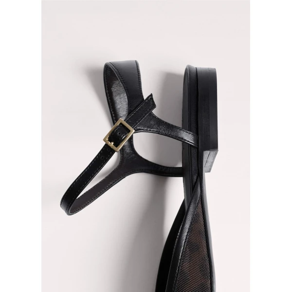 Italian Mesh – luxury British Brown in Me and Em exclusively at Luxury Shoes 