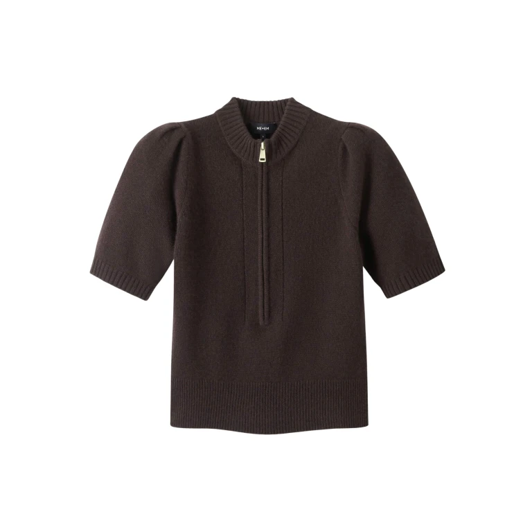 Me and Em Pouf Sleeve Knit Tee