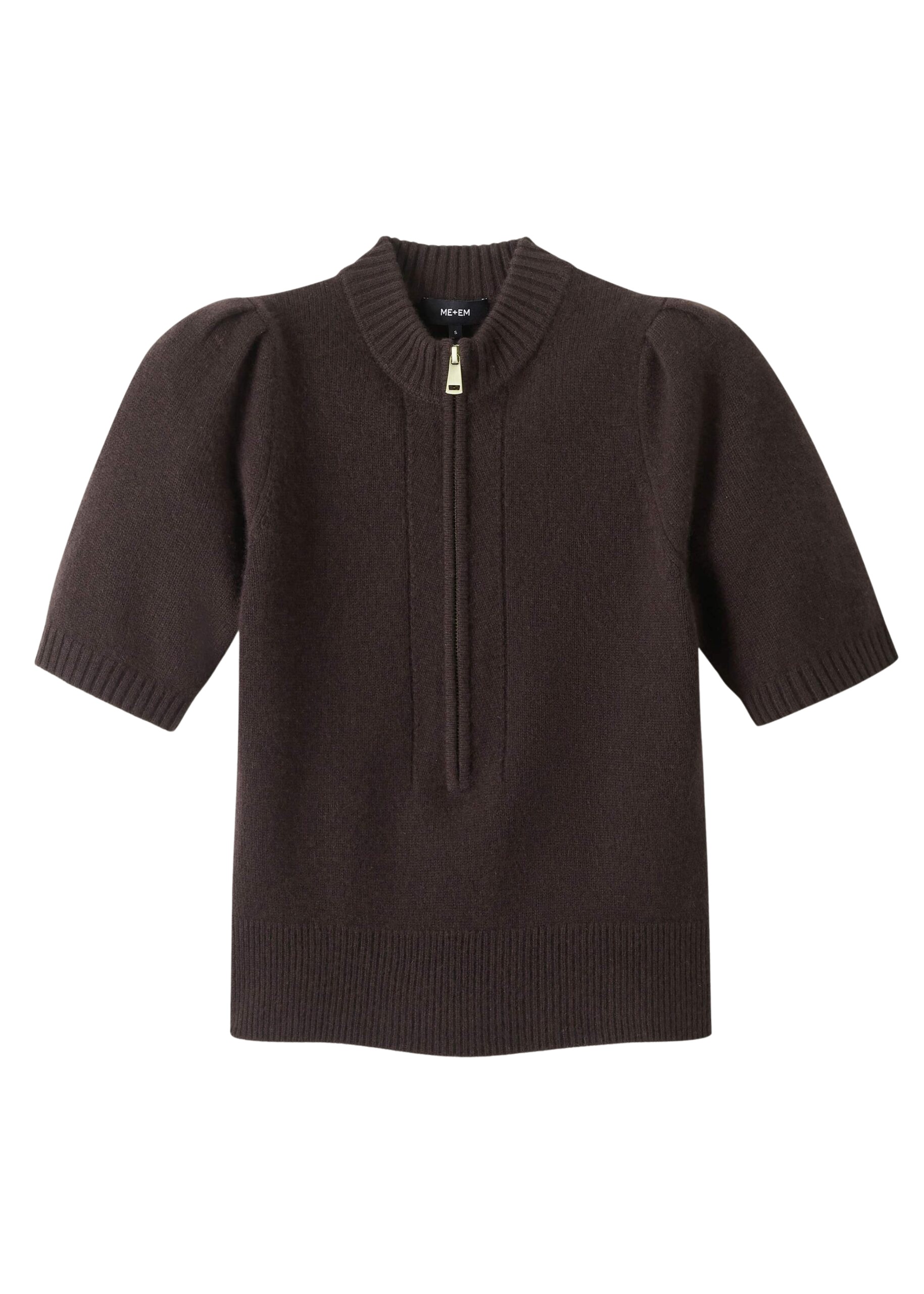 Me and Em Pouf Sleeve Knit Tee
Cashmere