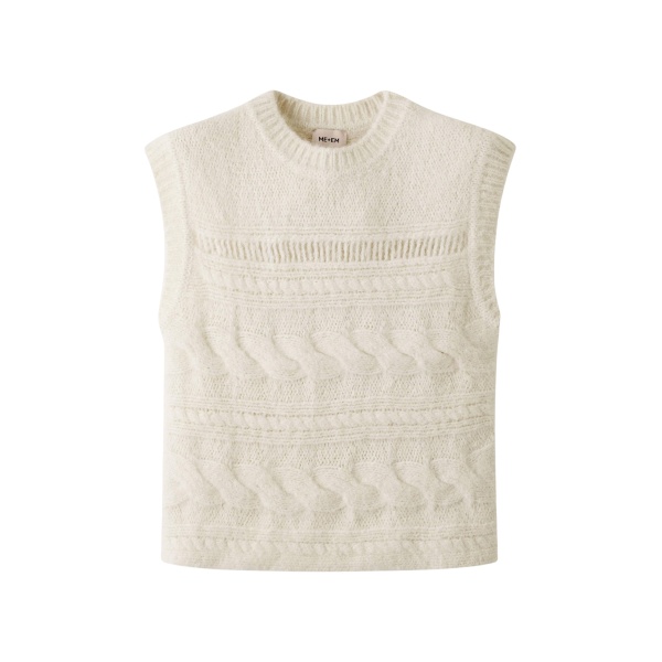 Me and Em Relaxed Cable Vest