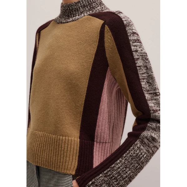 Merino + Cashmere – luxury British Red in Me and Em exclusively at Luxury Shoes 