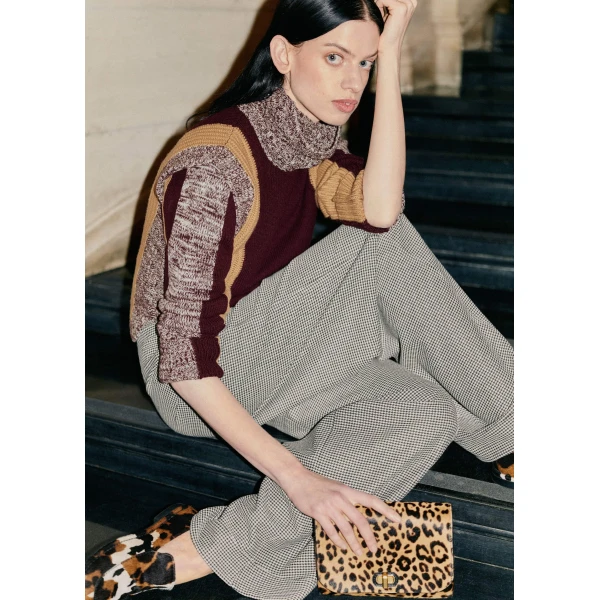 Merino + Cashmere – luxury British Red in Me and Em exclusively at Luxury Shoes 