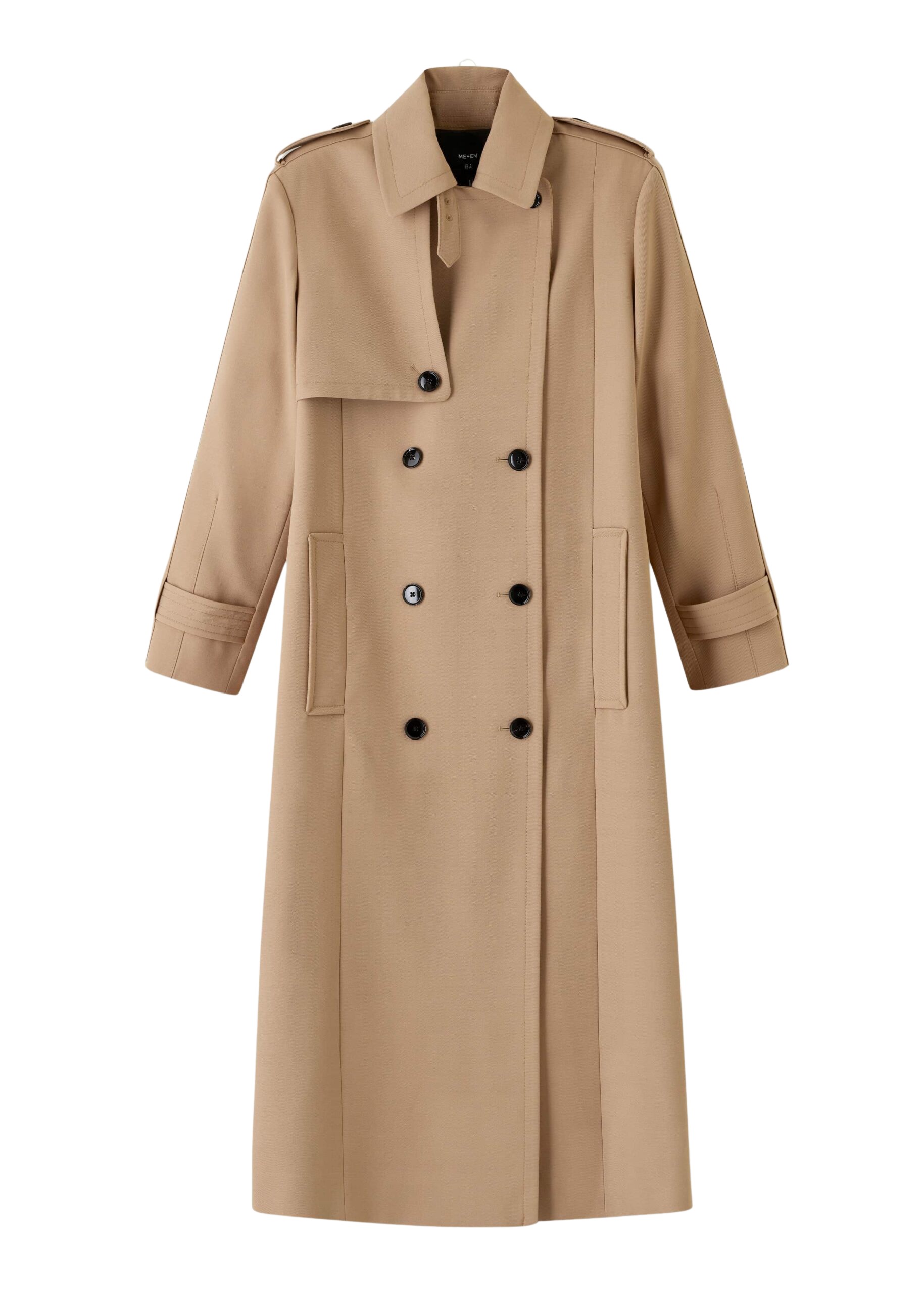Me and Em Relaxed Trench Coat
Water Resistant Blend Coat