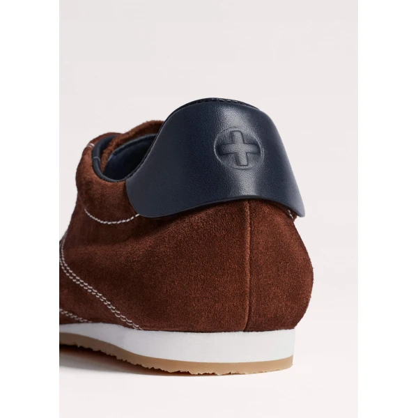 Italian Suede – luxury British Brown in Me and Em exclusively at Luxury Shoes 